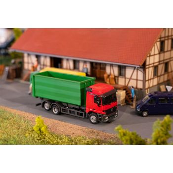Faller - Camion MB Actros LH'96 Conteneur roulant (HERPA) - FA161493