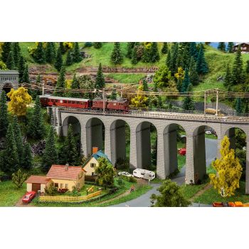 Faller - Viaduct set, two-track, straight