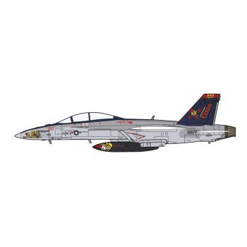 Hasegawa - 1/72 Fa-18f Super Hornet Vfa11 Red Rippers Cag 2385 (11/21)has602385