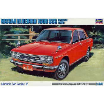 Hasegawa - 1/24 Nissan Bluebird 1600 Sss 1969 Hc8 (12/20) * - HAS621108
