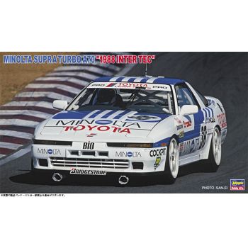 Hasegawa - 1/24 Minolta Supra Turbo A70 1988 Inter Tec Hc42 (4/21) * - HAS621342