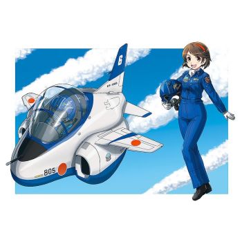 Hasegawa - EGG PLANE T-4 Blue Impulse