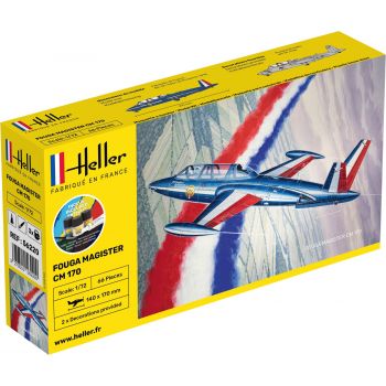 Heller - 1/72 Starter Kit Fouga Magister Cm 170hel56220