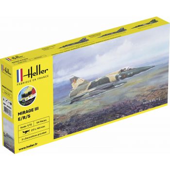 Heller - 1/72 Starter Kit Mirage Iii E/r/5hel56323