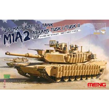 Meng - 1/35 M1A2 SEP Abrams Tusk I / Tusk II
