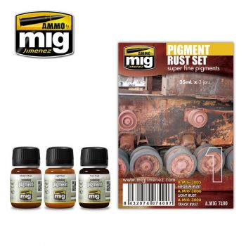 Mig - Pigment Rust Set (Mig7400)