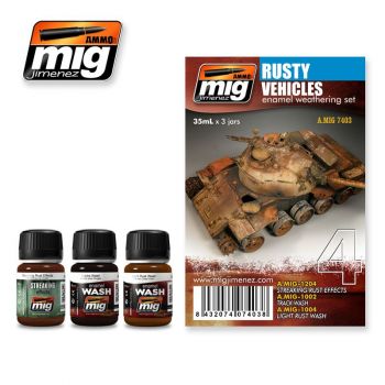 Mig - Rusty Vehicles (Mig7403)