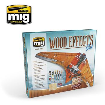 Mig - Wood Effects Set - MIG7801