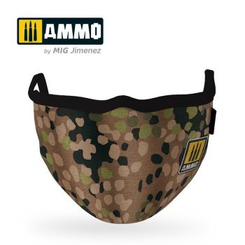 Mig - Ammo Face Mask Erbsenmuster (Adults) 28-14 Cm - MIG8067