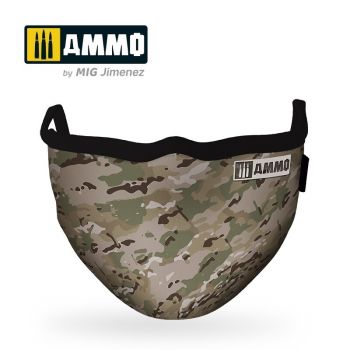 Mig - Ammo Face Mask Multicam (Adults) 28-14 Cm - MIG8068