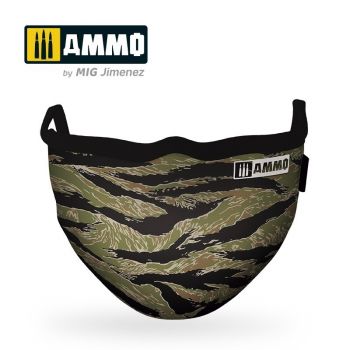 Mig - Ammo Face Mask Tiger Camo (Adults) 28-14 Cm - MIG8069