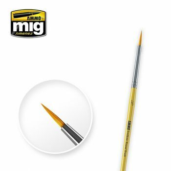 Mig - 2/0 Syntetic Round Brush (Mig8612)