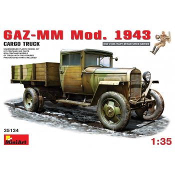 Miniart - Gaz-mm. Mod. 1943. Cargo Truck (Min35134)