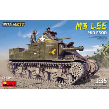 Miniart - 1/35 M3 Lee Mid Prod. Interior Kit (1/21) * - MIN35209