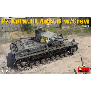 Miniart - Pz.kpfw.3 Ausf.b W/crew (Min35221)