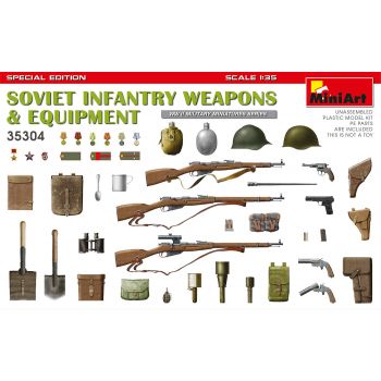 Miniart - Soviet Infantry En Weapons Equipment S.e. - Min35304