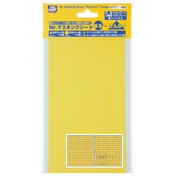 Mrhobby - Mr. Masking Sheet Round En Trianglemrh-gt-71