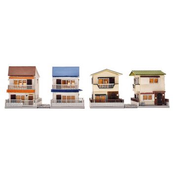 Tomytec - City Townhouses - Assembled