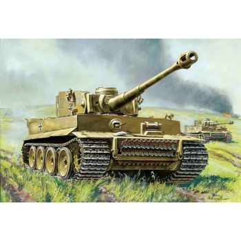 Zvezda - Tiger I Early (Kursk) (Zve3646)