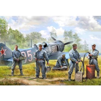Zvezda - Soviet Airforce Ground Crew (Zve6187)