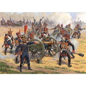 Zvezda - 1/72 French Foot Artillery 1810-1814 (Rr) (4/21) * - ZVE8028