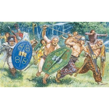 Italeri - Gauls Warriors (Iii Century B.c.) 1:72 (Ita6022s)