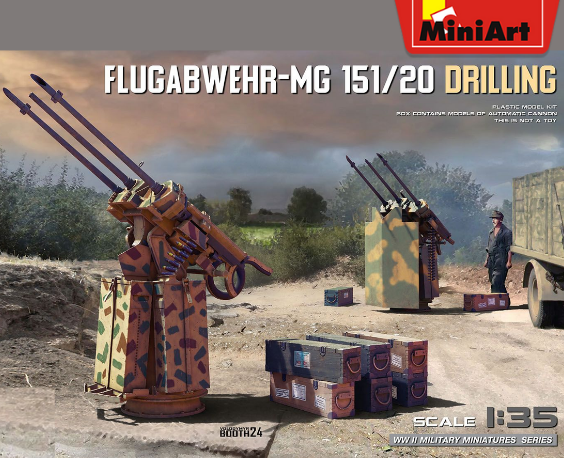 New Kit Coming Soon: 35438 FLUGABWEHR-MG 151/20 DRILLING